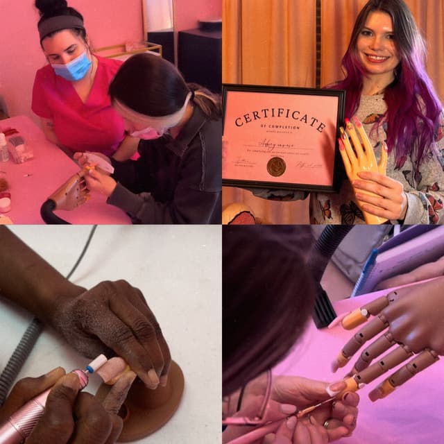 Gel x group class March 22nd at Nailswithliyah in Pensacola, FL